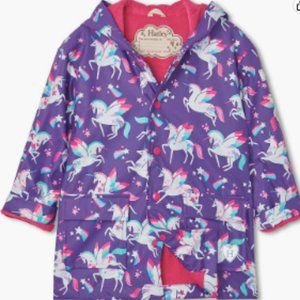 Hatley Girls' Printer Raincoat - Size 6 (NEW WITH TAGS)